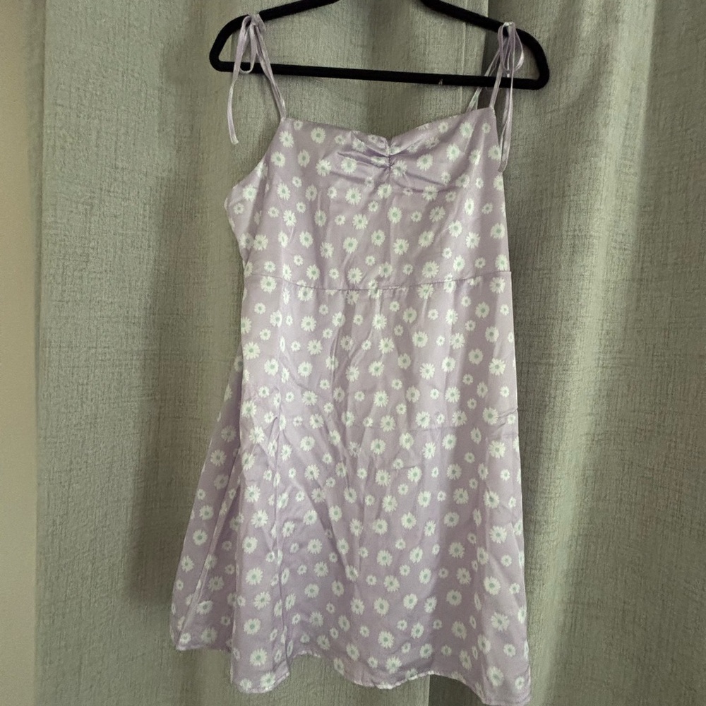 Floral Lavender Dress